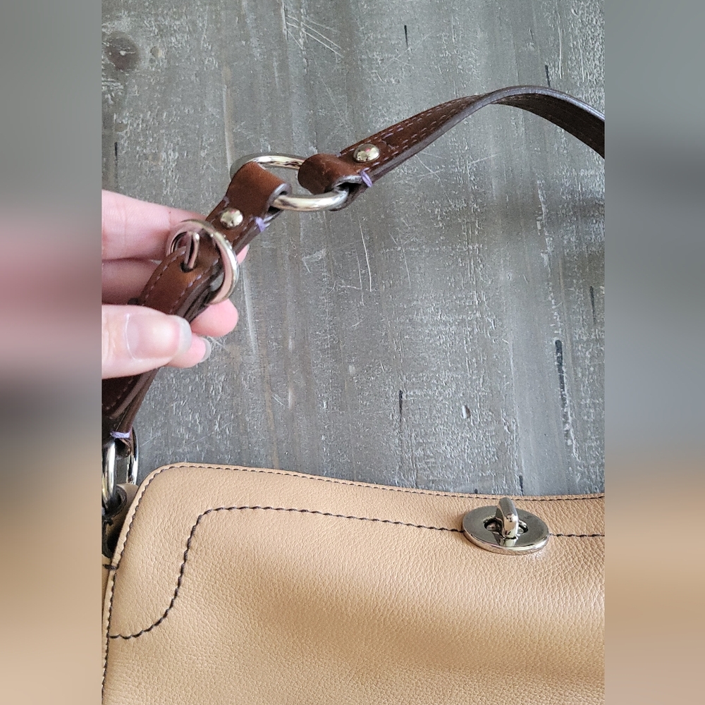 Vintage Coach Chelsea Shoulder Bag Pebbled Leather - Picture 11 of 16